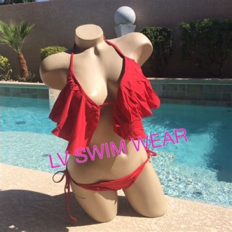 Swim Scrunch Butt Pucker Sexy Tear Drop Bikini Nwot Poshmark