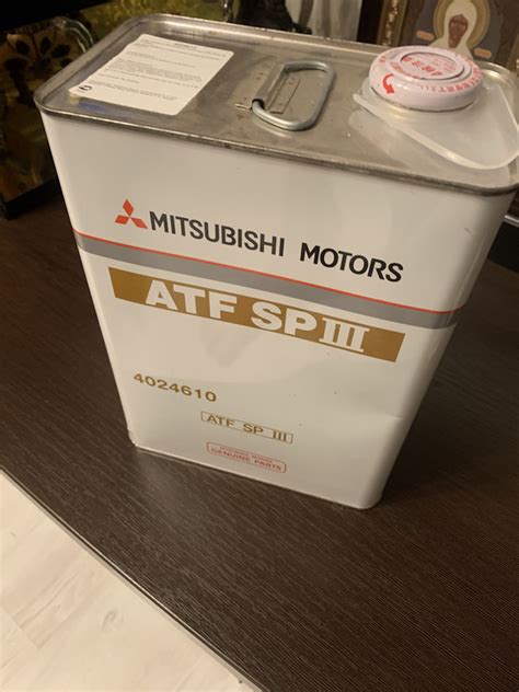 4024610 Масло трансмиссионное DiaQueen ATF SP-III, 4л Mitsubishi ...