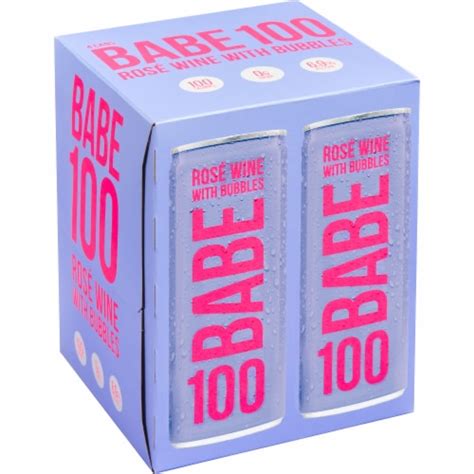 Babe Sparkling Rose Low Calorie Wine Spritzer Cans Fl Oz Kroger