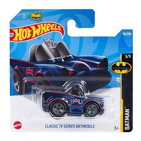 Одиночные автомобили Hot Wheels Бэтмобиль из классического телесериала Hcw купить с