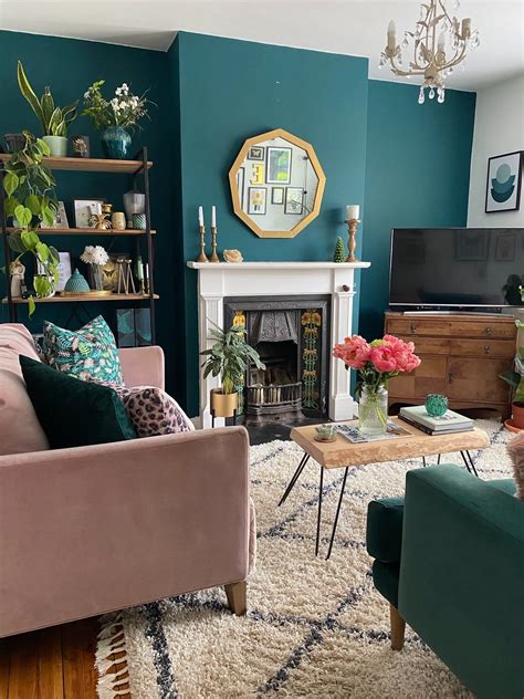 10 Inviting Dark Green Living Room Ideas To Create A Cosy Space Melanie Jade Design