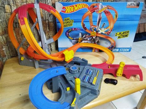 Motorized Hot Wheels Spin Storm Hobbies Toys Toys Games On Carousell
