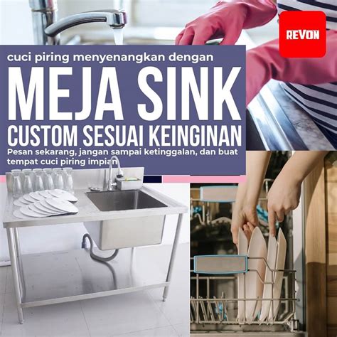 kitchen sink jakarta barat  stainless bisa custom pusat