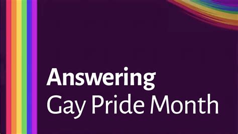 Answering Gay Pride Month Sermons Lindale Church Of Christ