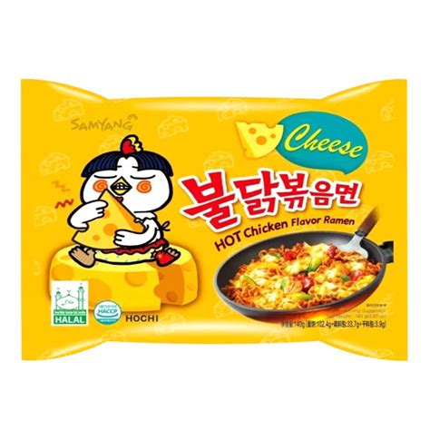 Samyang Buldak Cheese Hot Chicken Flavour Ramen Gram