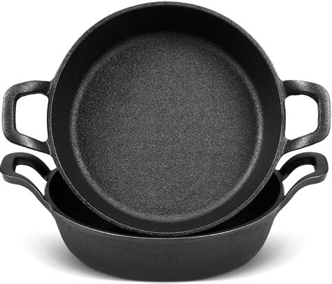 Ziliny Mini Cast Iron Skillets 7 X 7 X 1 7 Inch Cast Iron Pan Small