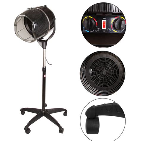 Hairdryer Hood 900W Dry Hood Hood Hairdressing Hair Dryer Black Dryer ...