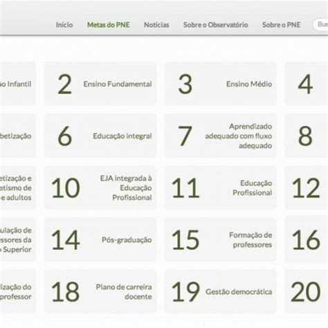 Metas Do Pne 2014 A 2024 - -Metas do PNE (2014-2024) | Download Scientific Diagram