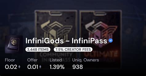 0297 Ξ Infinigods Infinipass Collection Opensea Pro