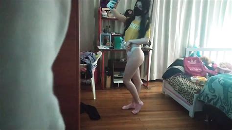 Laura Is Caught Dancing In Her Underwear And Is Fucked By Her Stepbrother Real Amateur Classic