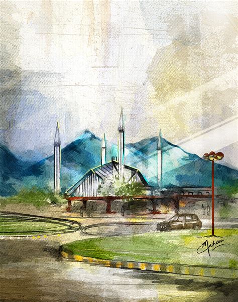 Artstation Faisal Mosque