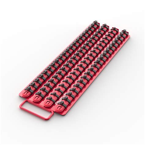 Wall Mounted 3 8 Drive Socket Wrench Organizer Red Artofit