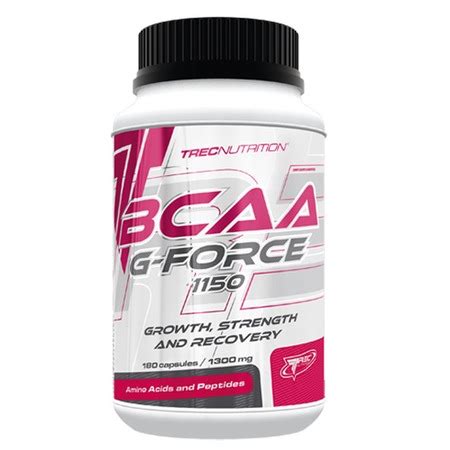 Supliment alimentar Trec Nutrition BCAA G-Force 1150, 180 Capsule - eMAG.ro