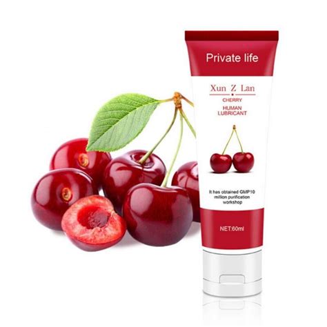 Fruit Flavor Intimate Lubricant For Safe Vagina Water Soluble Safe