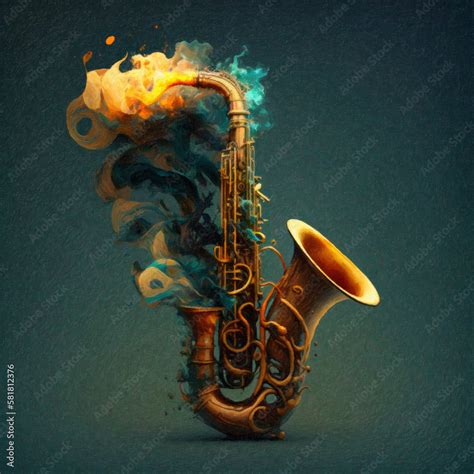 Saxophone Pop Art