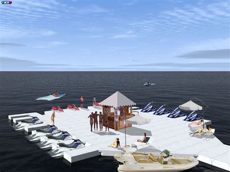 Floating Dock Taff Modular Floating System Modular Mooring