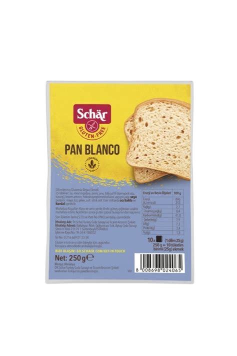Schar 24'lü Schar Glutensiz Ekmek 250 Gr. - Fiyatı, Yorumları