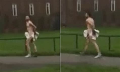 Reading Man Seen Walking Through Industrial Estate Completely Naked Daily Mail Online