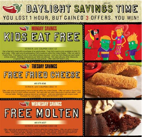 Free Coupons For Chilis
