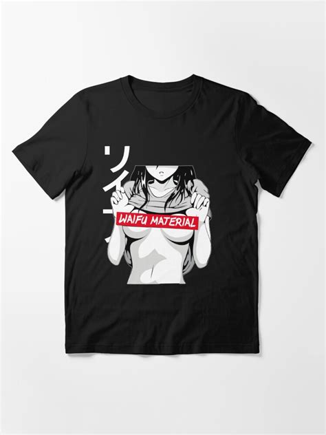 Waifu Material Oppai Anime Manga Hentai T Shirt For Sale By Mintos