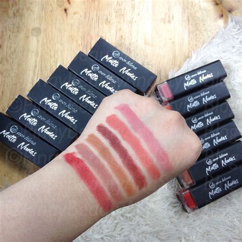 Ever Bilena Matte Nude Lipsticks Review And Swatches From Ever Bilena