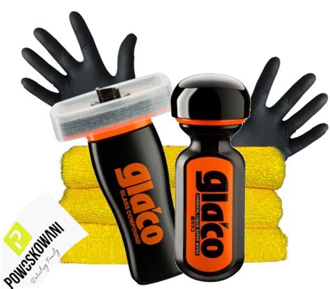 Soft99 Ultra Glaco + Glass Compound Zestaw do szyb Wycieraczka w płynie ...