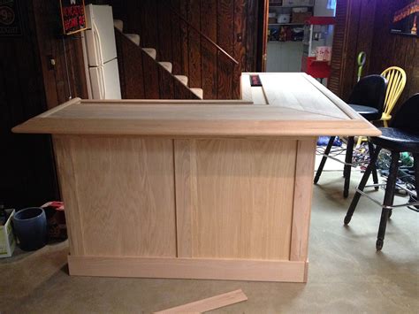 Diy How To Build Your Own Oak Home Bar John Everson