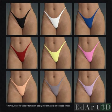 Sexy Bikini 6 For G8 And G8 1 Female 3d Models For Daz Studio And Poser