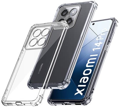 Etui Do Xiaomi 14 Pro ANTI SHOCK CLEAR CASE PLECKI Krainagsm Sklep