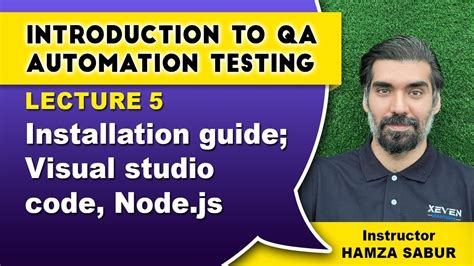 Lecture Installation Guide Visual Studio Code Node Js Youtube