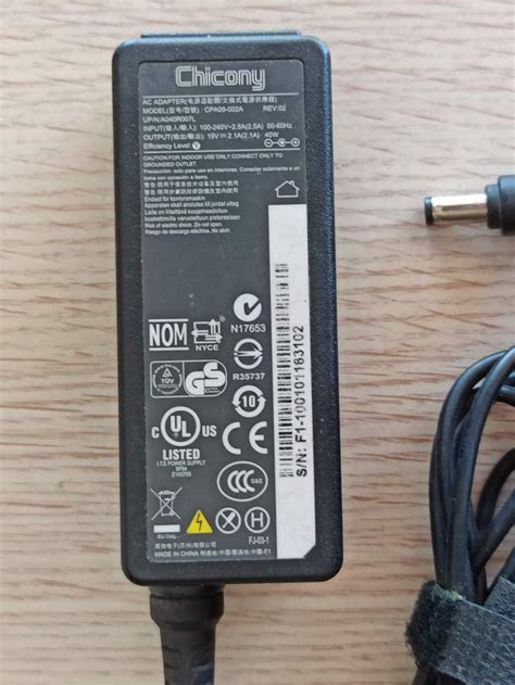 @ORIGINAL CHICONY CPA09-002A ADAPTÖR