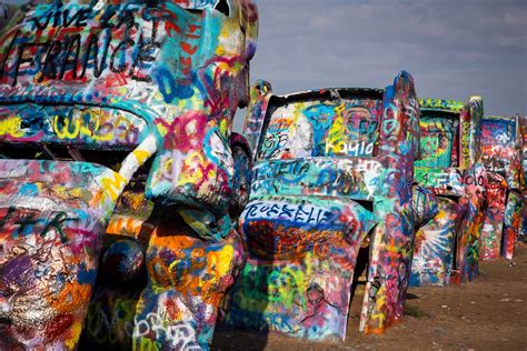 Join The Discussion Postcard From Cadillac Ranch The Boston Globe