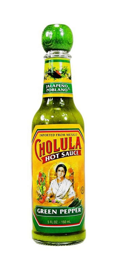 Cholula Green Pepper Hot Sauce Units Only Walmart