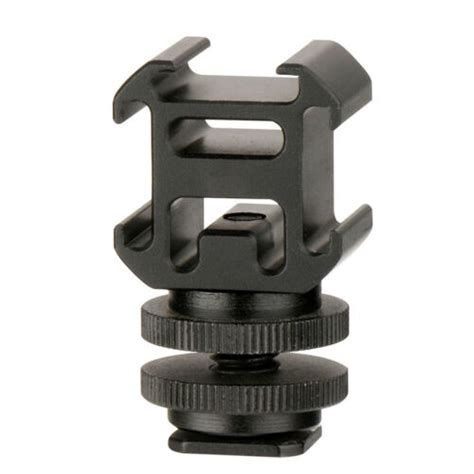 3 Cold Shoe Camera Mount Adapter Video Triple Hot Shoe Bracket For Light LED MIC EBay