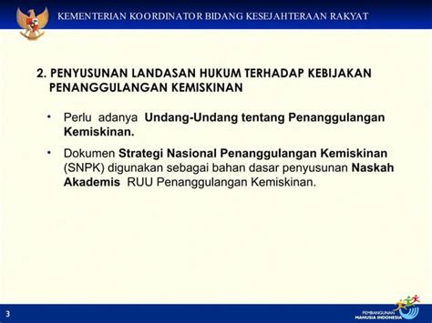 Arah Percepatan Penanggulangan Kemiskinan Ppt