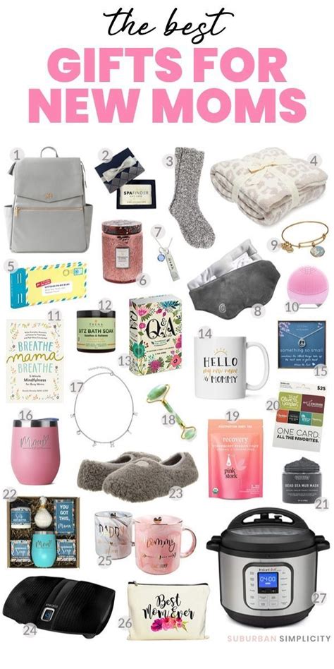 Gifts For New Moms Suburban Simplicity Best Gifts For Mom New Mom