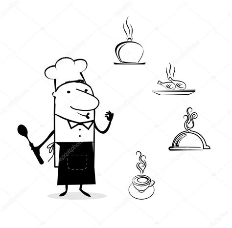Cartoon Chief And Icons Stock Vector By ©irinabutusova 10337585