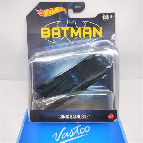 Jual HOT WHEELS SKALA DC BATMAN COMIC BATMOBILE HOTWHEELS BAN KARET Shopee Indonesia