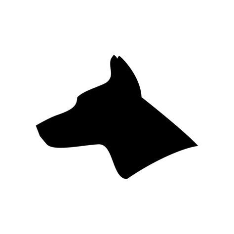 Black Dog Logo Vector Art Icons And Graphics For Free Download