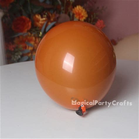 Pcs Retro Orange Balloons Garland Kit Blus Nude Pastel Etsy