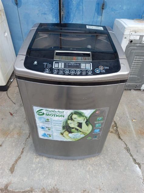 LG inverter direct drive washing machine 10.5 kg, TV & Home Appliances ...