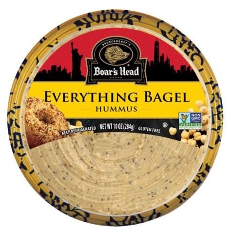 Boars Head Everything Bagel Hummus 10 Oz 10 Oz Kroger