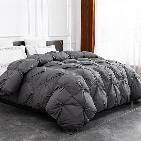 Amazon Three Geese Pinch Pleat Goose Feathers Down Comforter King