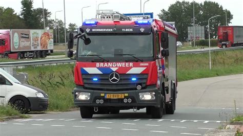 Gloednieuwe TS Wormerveer 118036 En 2X Ambulance Met Spoed Naar Een