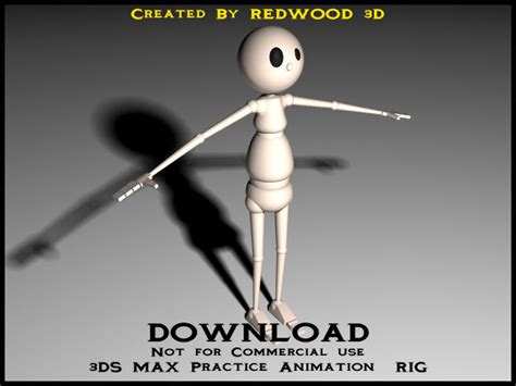 3D Studio Max Animation Rig 1 by REDWOOD3D on DeviantArt