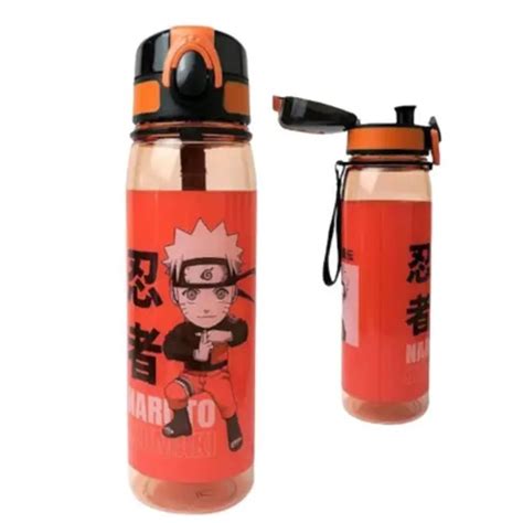 Garrafa Clic 500ML Naruto Novo Arena Games Loja Geek