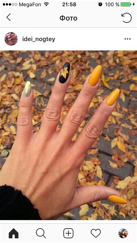 Fall Gel Nails Cute Nails For Fall Fall Acrylic Nails Autumn Nails