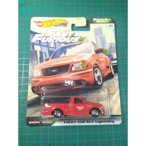 Hot Wheels Ford F Svt Lightning Fast And Furious Car Culture Shopee Malaysia