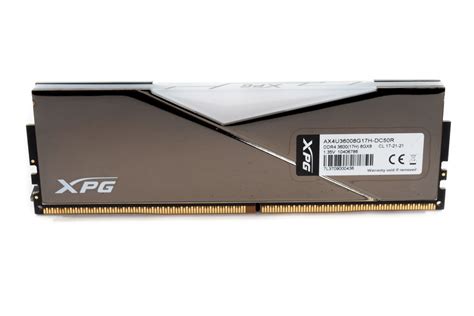 XPG SPECTRIX D50 ROG CERTIFIED RGB DDR4 3600 2x 8 GB Review A Closer