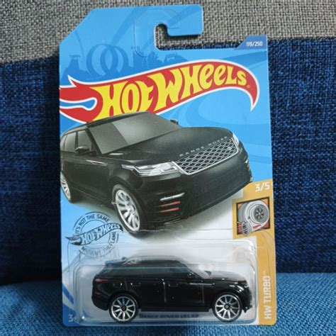 Hot Wheels Range Rover Velar Hw Turbo Black Shopee Malaysia